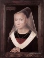 Portrait d’une jeune femme 1480 hollandais Hans Memling